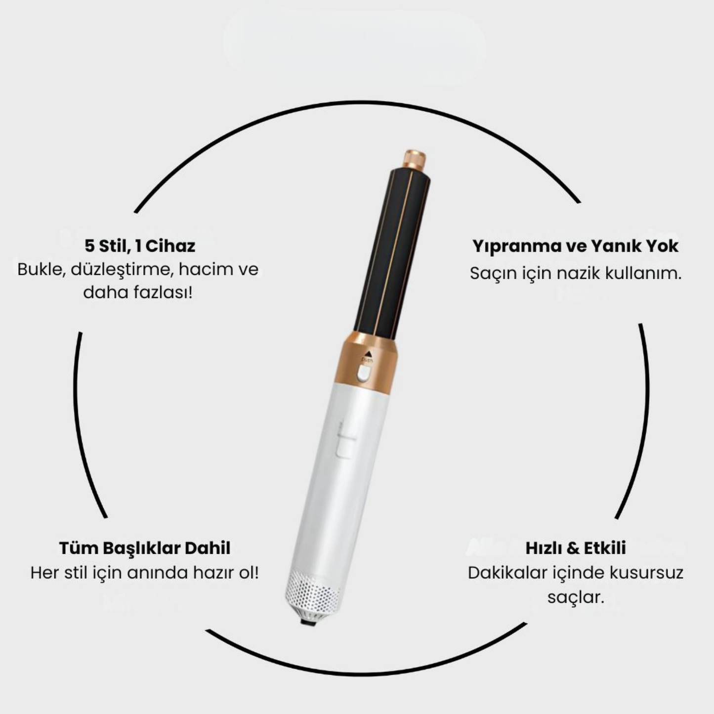 5'i 1 Arada AirStyler Pro Saç Şekillendirici